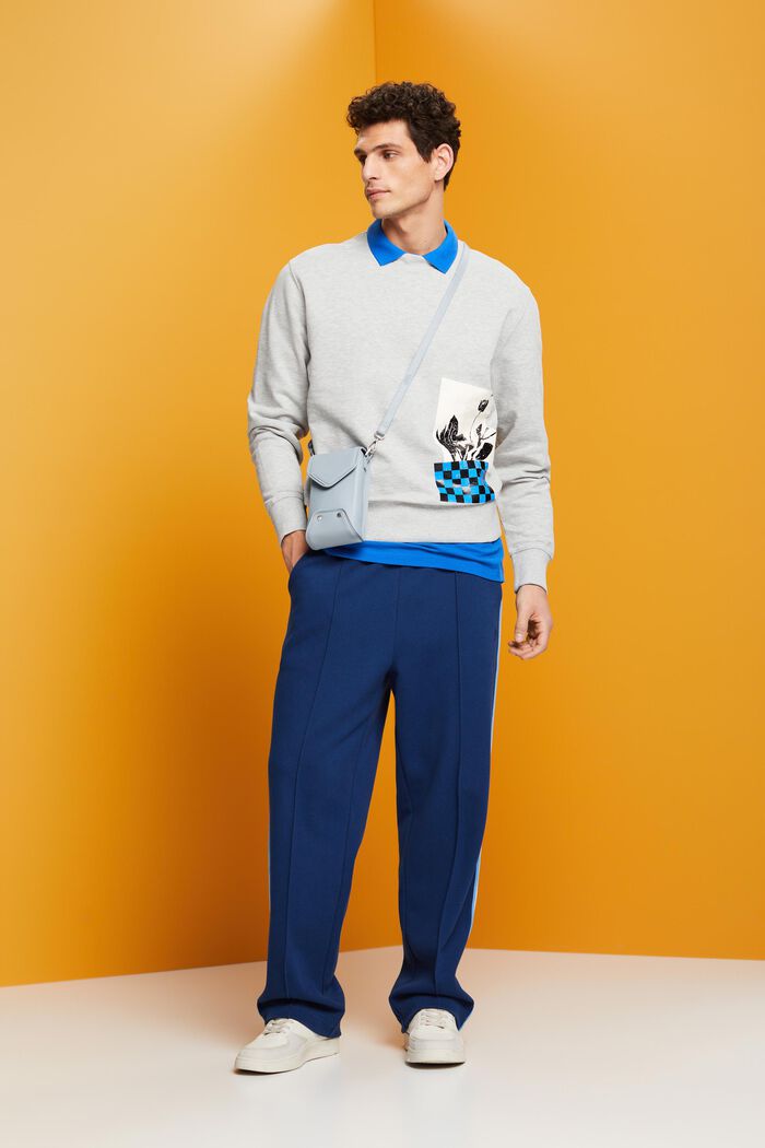 Sweatshirt mit Print vorne