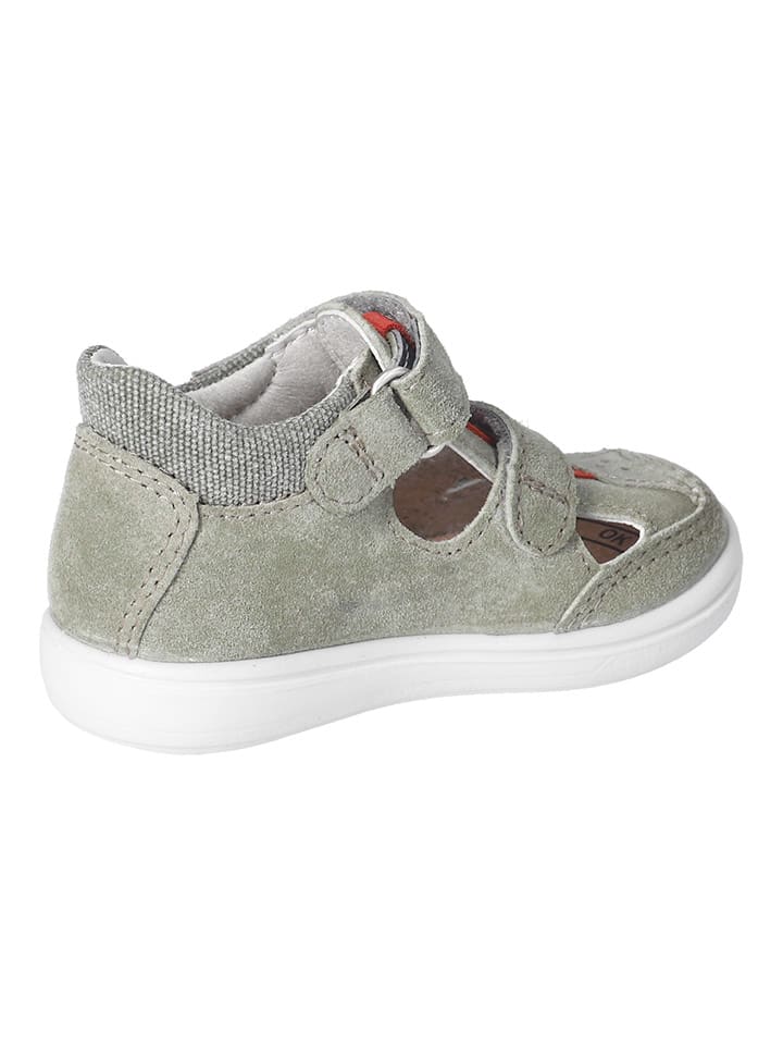 PEPINO Leder-Halbsandalen in Grau günstig kaufen