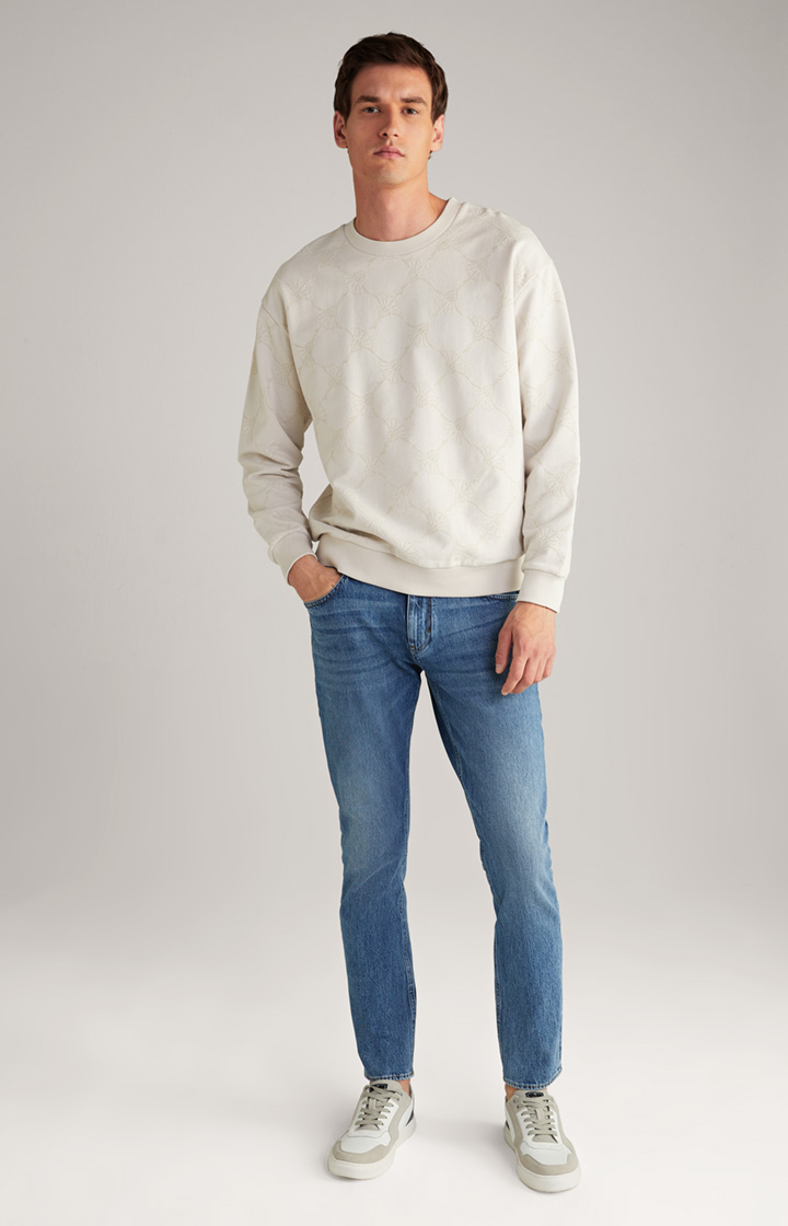 Cornflower Sweatshirt Tadeo in Hellbeige