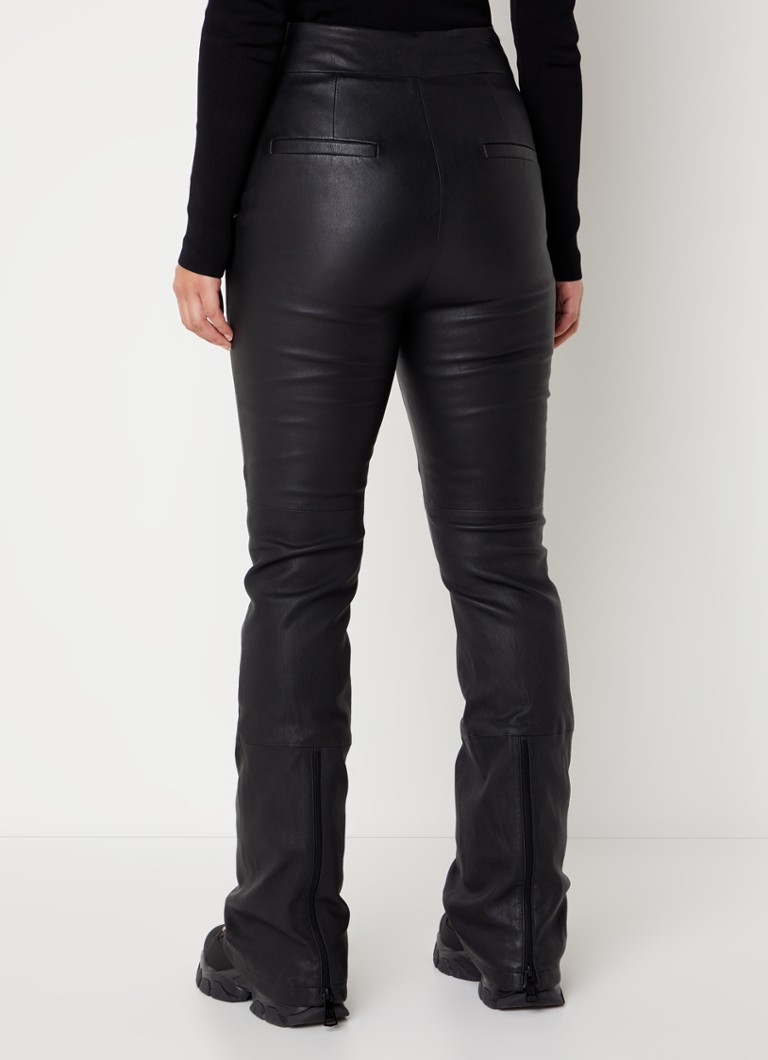 Pantalon de ski évasé taille haute en agneau NIKKIE Uli