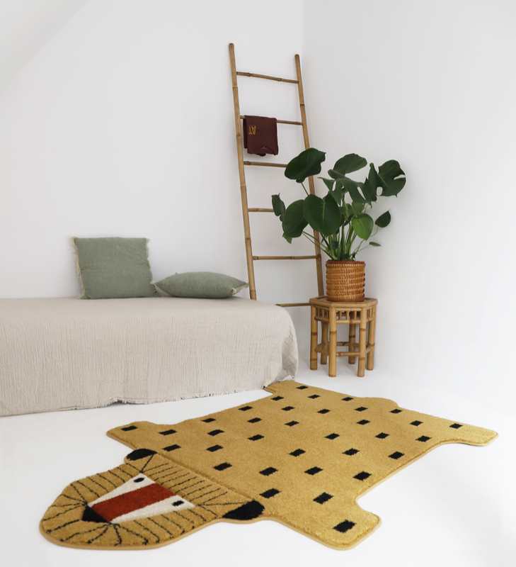 Tapis lion 100x150cm LOTTAH