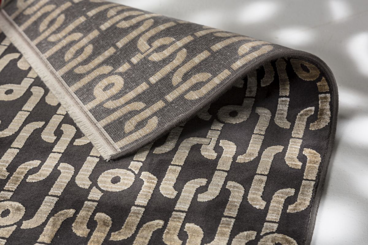 Joop! Webteppich Chains Gold 170 x 240 cm