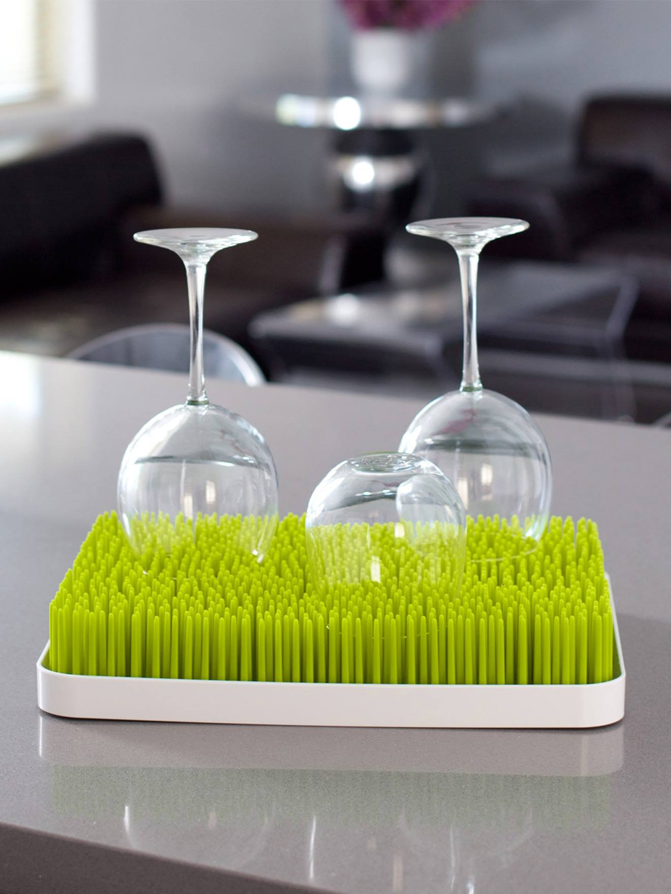 Boon Abtropfgestell GRASS Boon - weiß/anisgrün