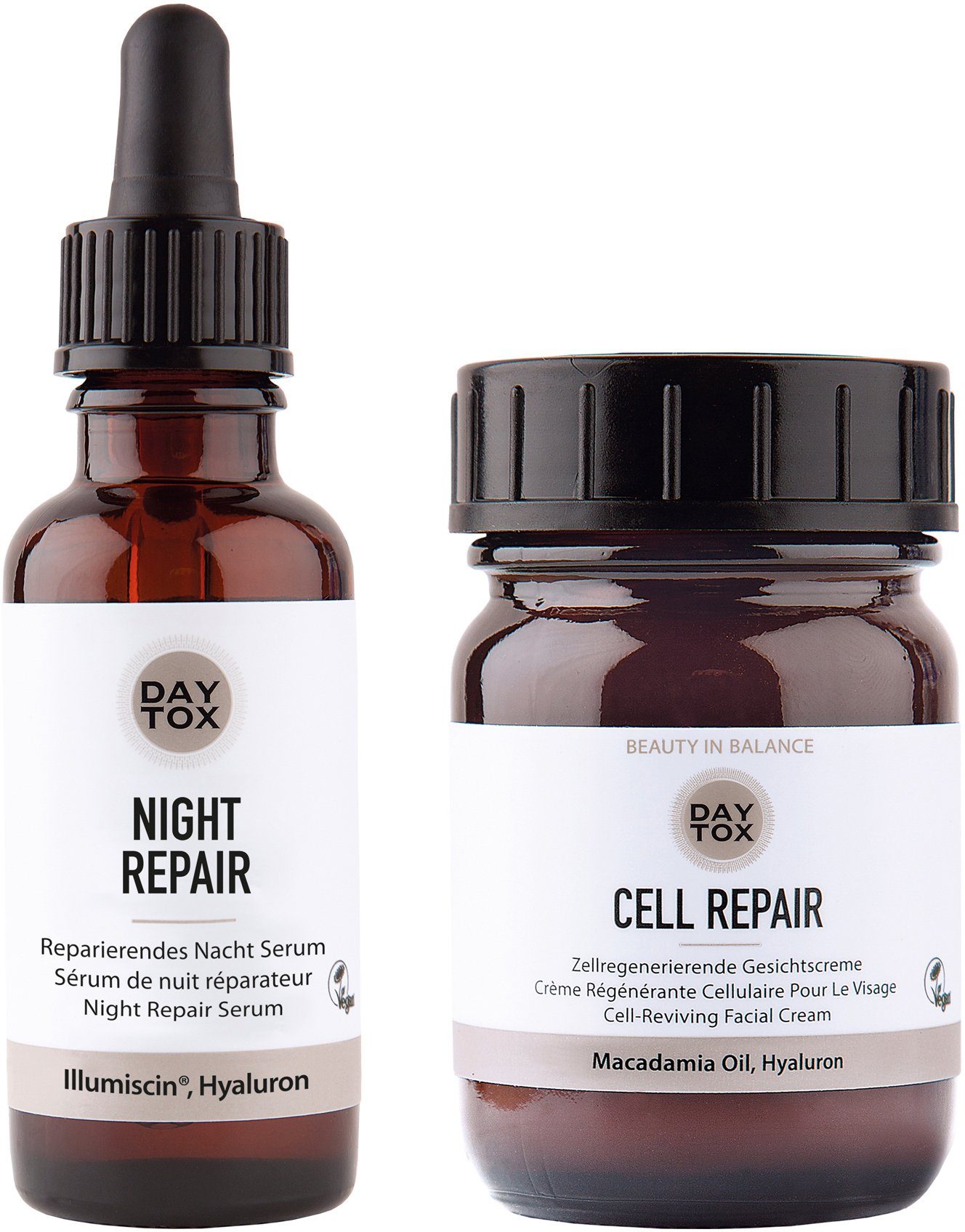 DAYTOX Gesichtspflege-Set Night Repair Duo Spar-Set, 2-tlg.