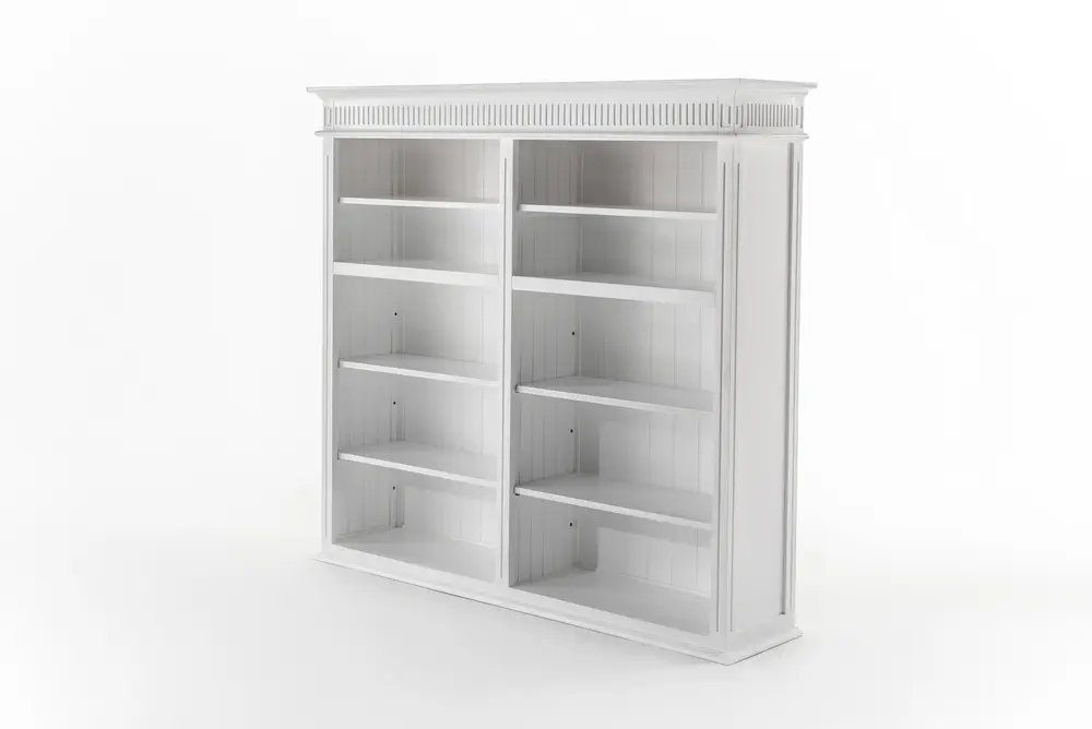 Novasolo Küchenbuffet Skansen Verstellbare Regale, Double-Bay Hutch Kabinett