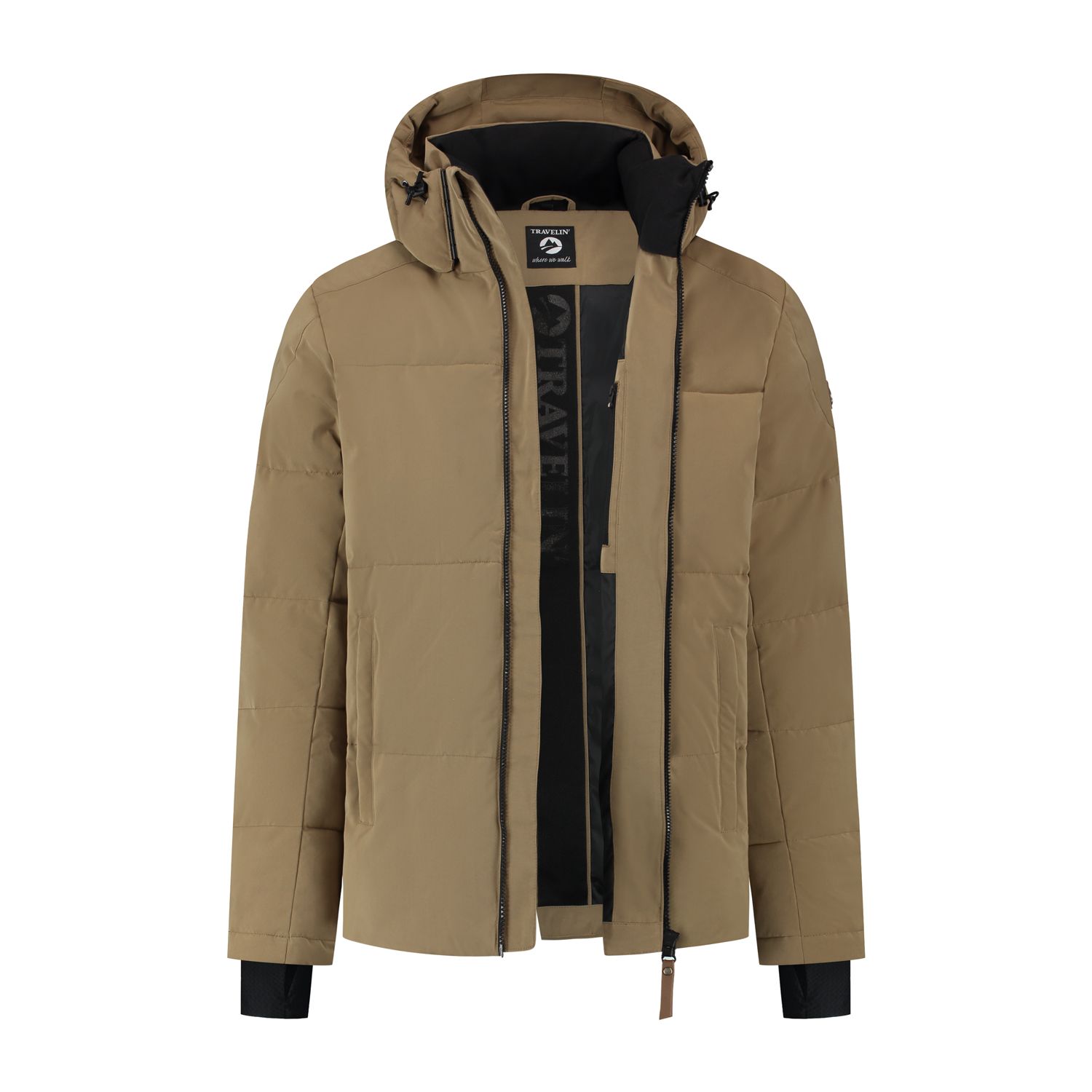 Travelin' Larsen Khaki Herren Jacke