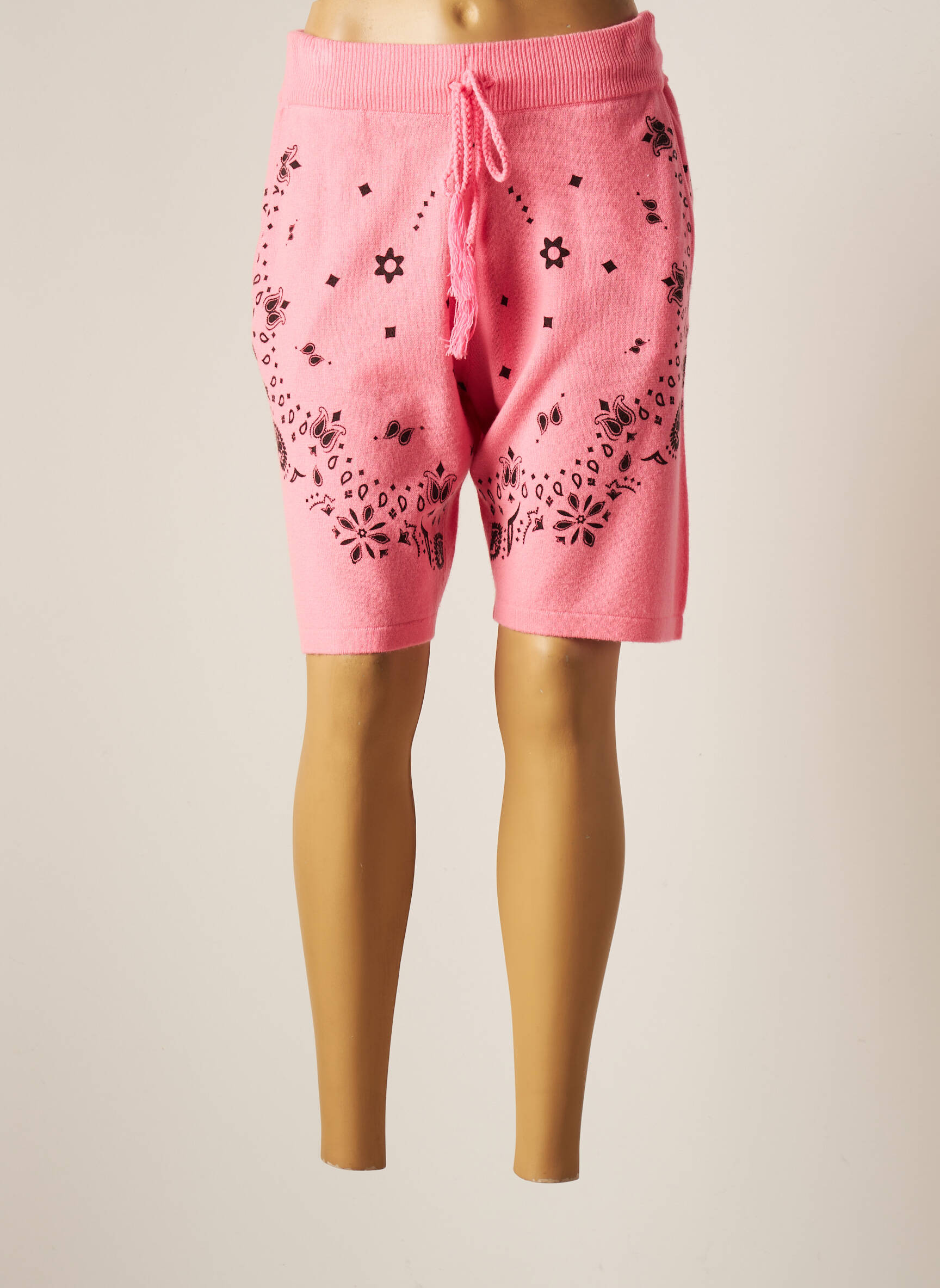 Notshy Bermudas Femme couleur rose