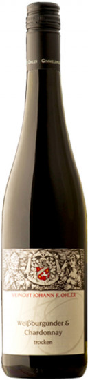 2022 Cuvée Weißburgunder/Chardonnay trocken - Weingut Johann F. Ohler