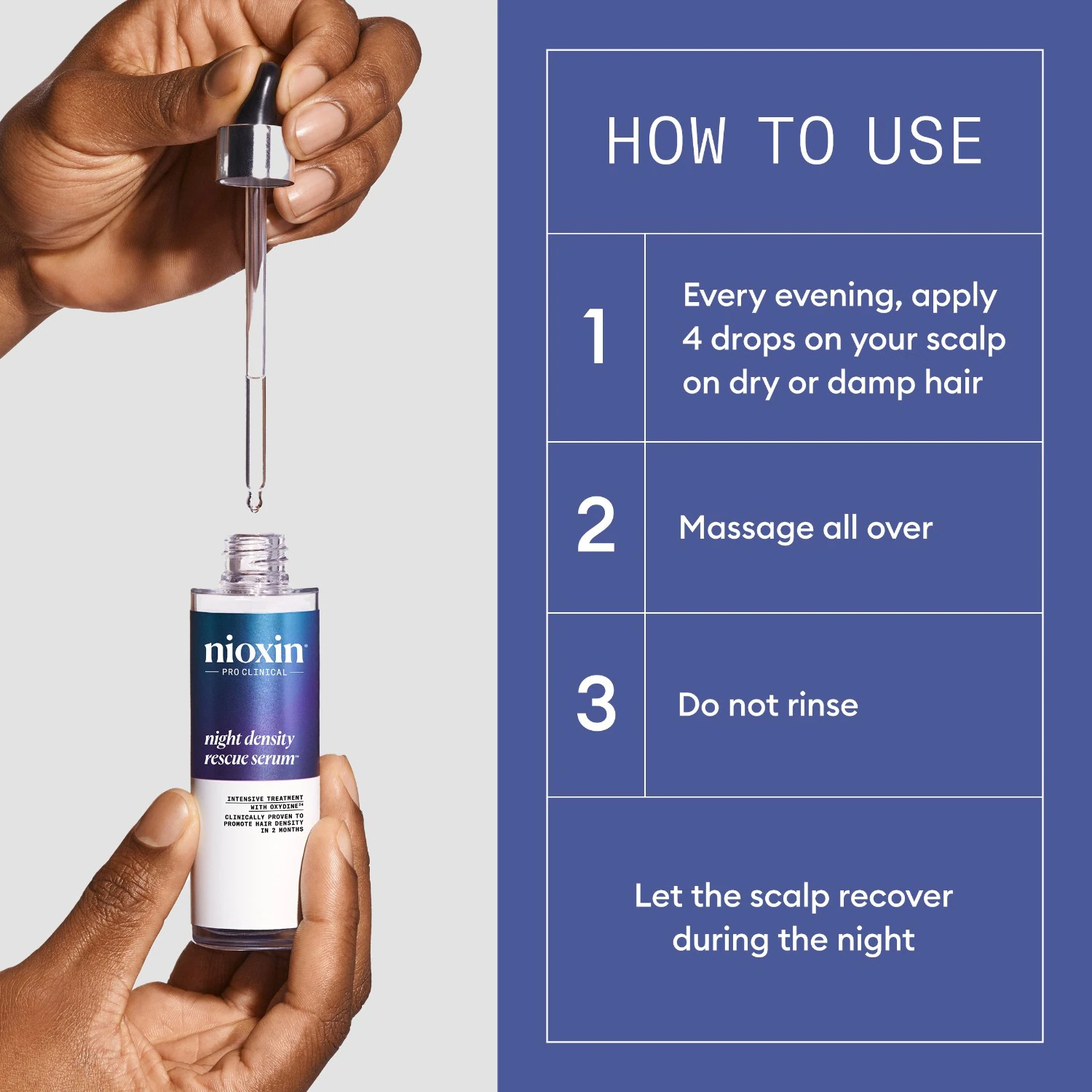 Nioxin noćni serum za spašavanje gustoće