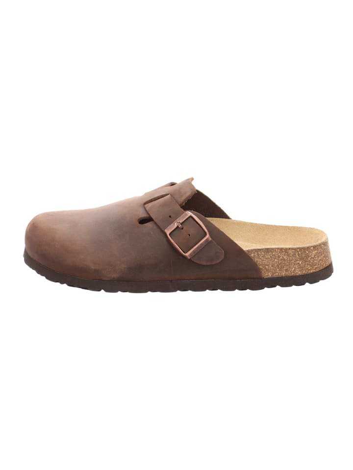 natural sense Pantolette Clogs Tieffußbett Habana in braun günstig kaufen