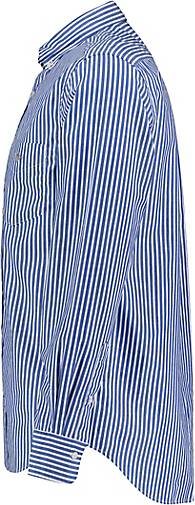 GANT Herren Hemd REG POPLIN STRIPE SHIRT Regular Fit Langarm