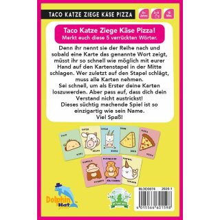 Taco Katze Ziege Käse Pizza (DE)