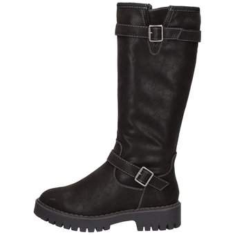 s.Oliver Langschaftstiefel in schwarz
