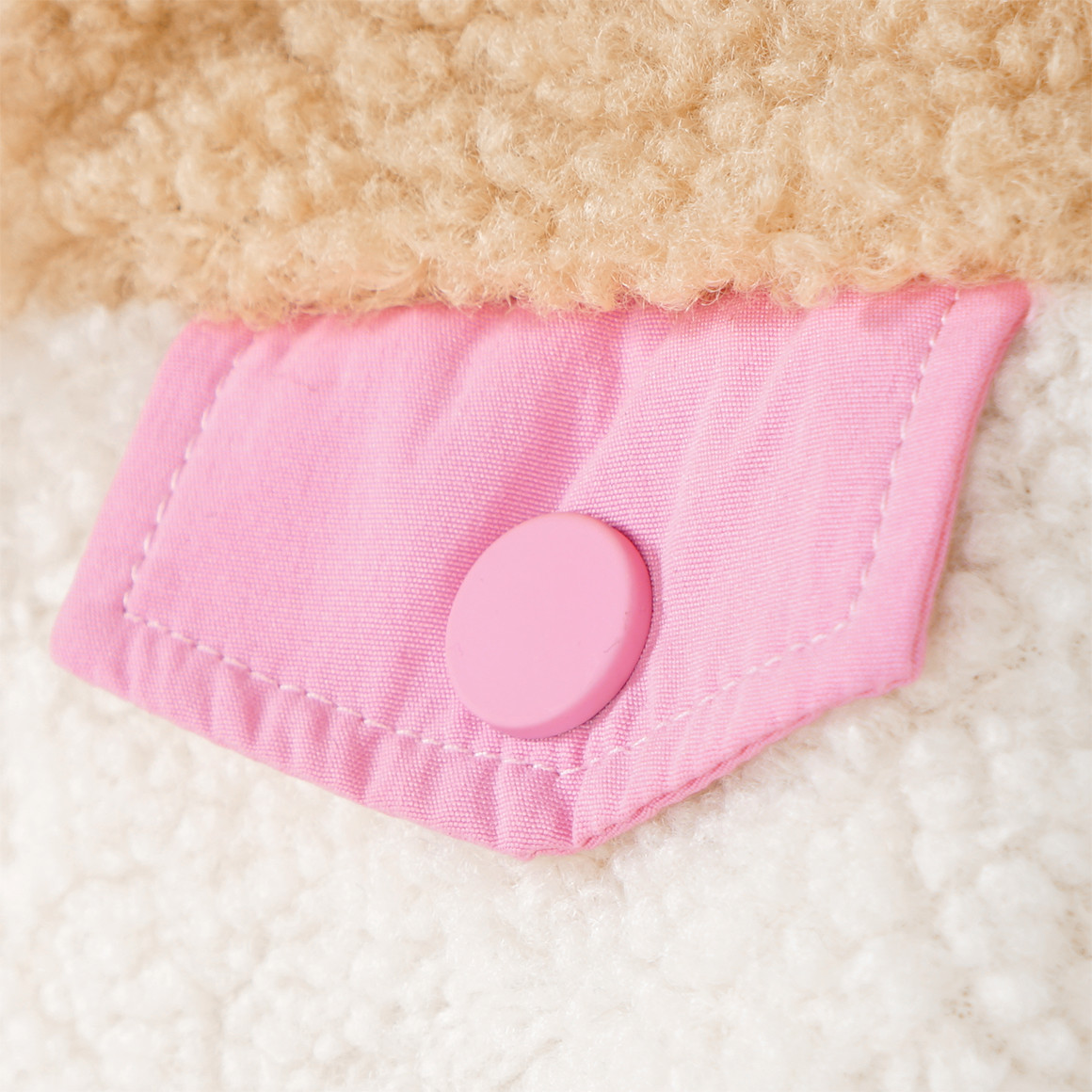 Baby Teddyjacke mit Reißverschluss