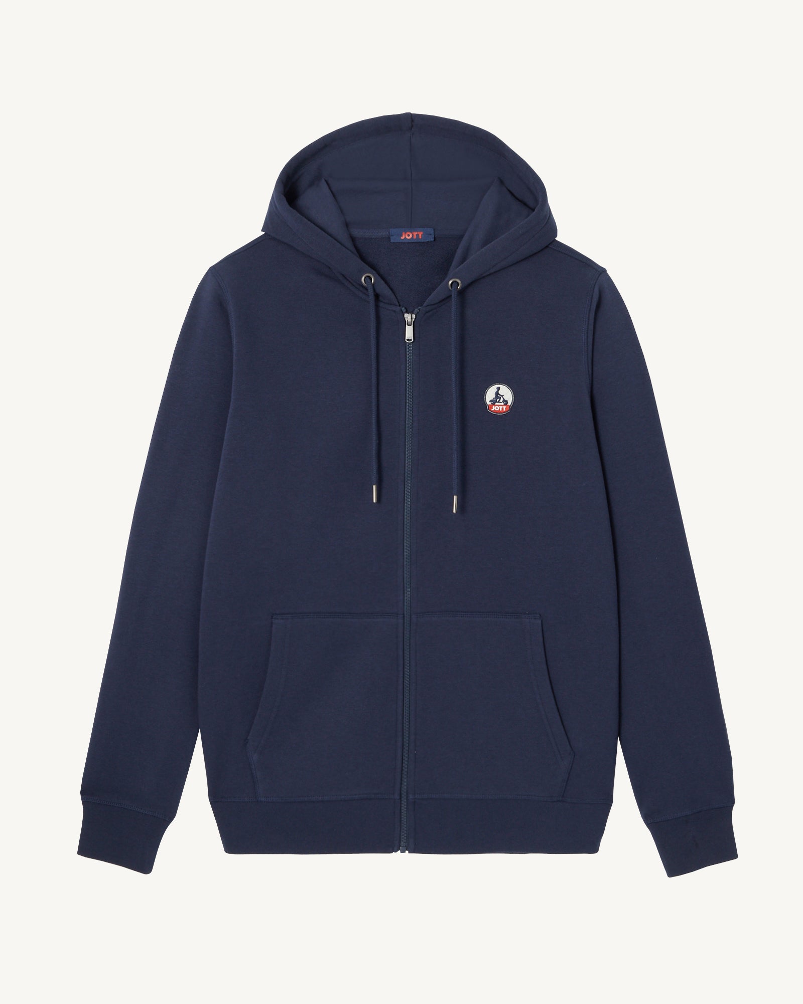 Sweat à capuche homme en coton biologique Marine Mexico