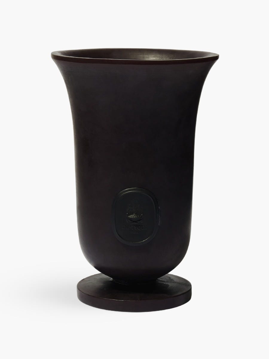 Vase Médicis noir - Grand modèle