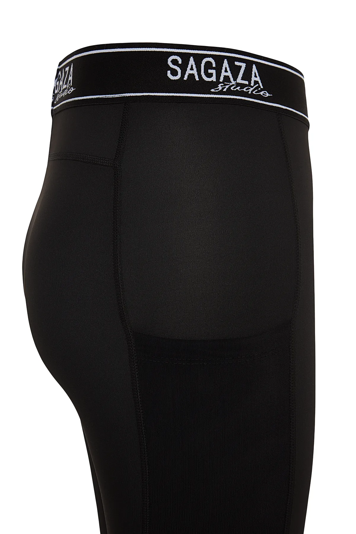 Trendyol Collection  Sport-Leggings - Schwarz - Hoher Bund