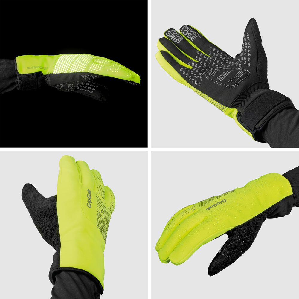 GripGrab Ride Waterproof Hi-Vis - Winterhandschuhe kaufen | Bike-Discount