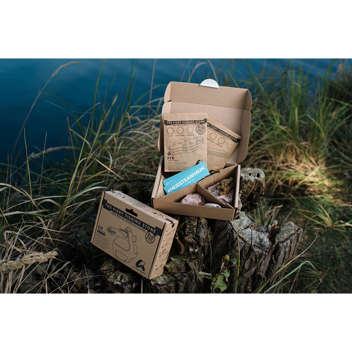 FISHSTONE Steinmontage Zip Kit (veggie)