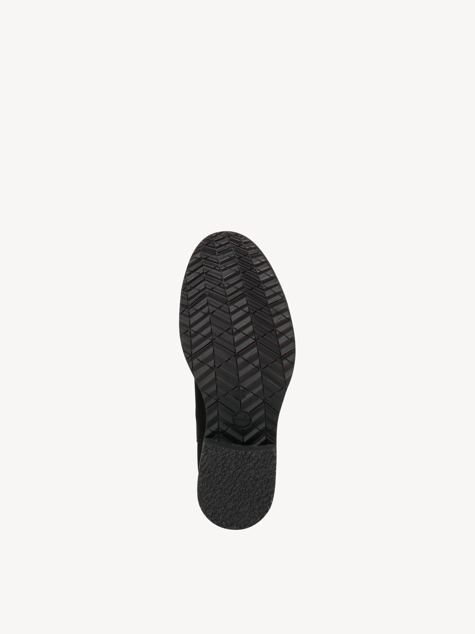 Bottine Chelsea en cuir - noir