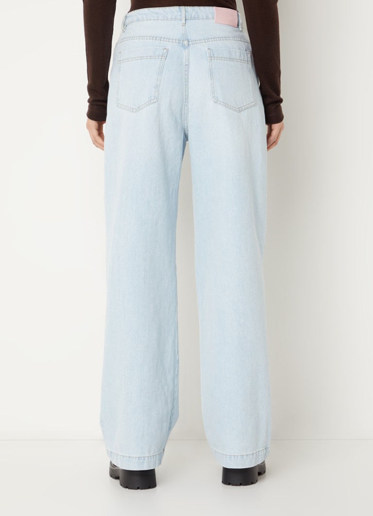 alchemist Star high waist wide leg jeans with medium wash