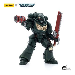 Warhammer 40k Actionfigur 1/18 Dark Angels Intercessors Sergeant Caslan 12 cm