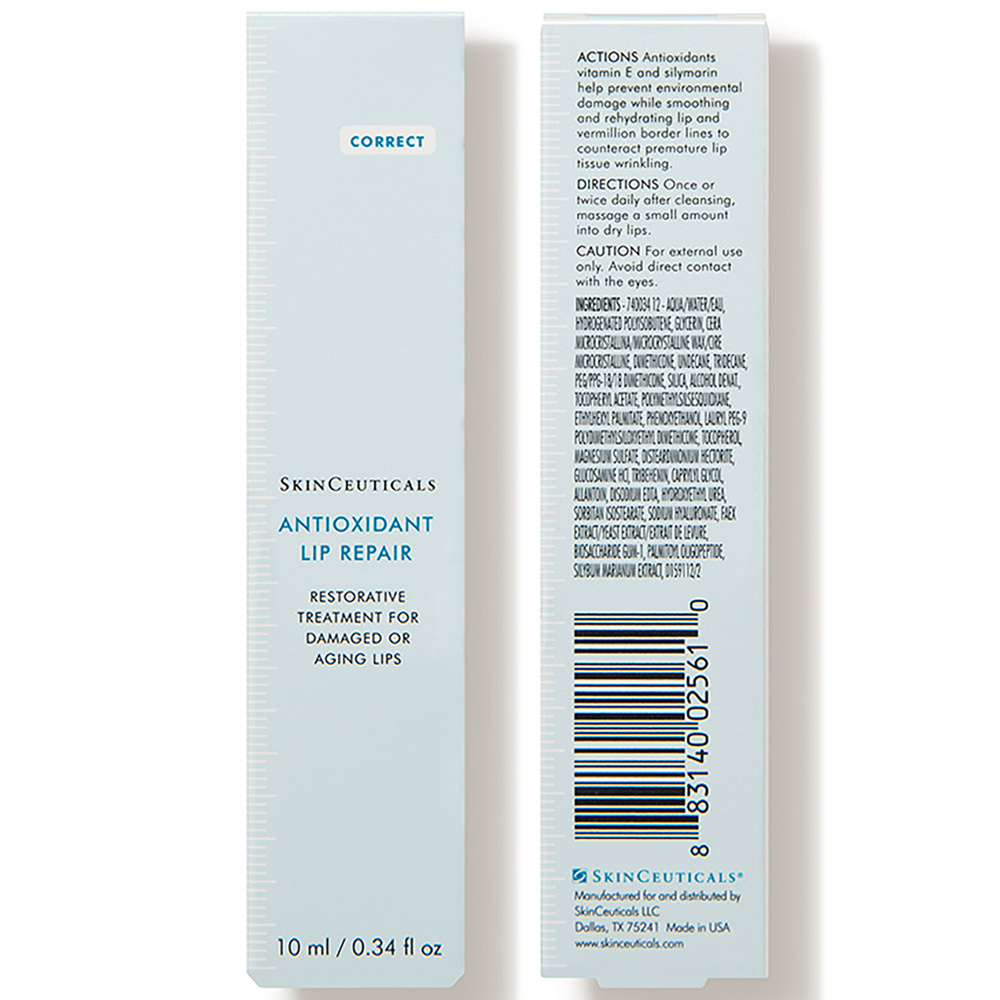 SkinCeuticals ANTIOXYDANT LIP REPAIR Gel Antioxydant  Repulpant Levres