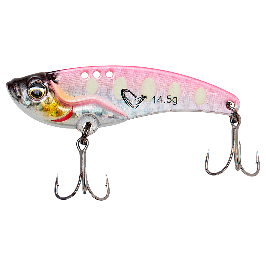 Savage Gear Vibrationsköder Vib Blade SW (Pink Glow Dot)