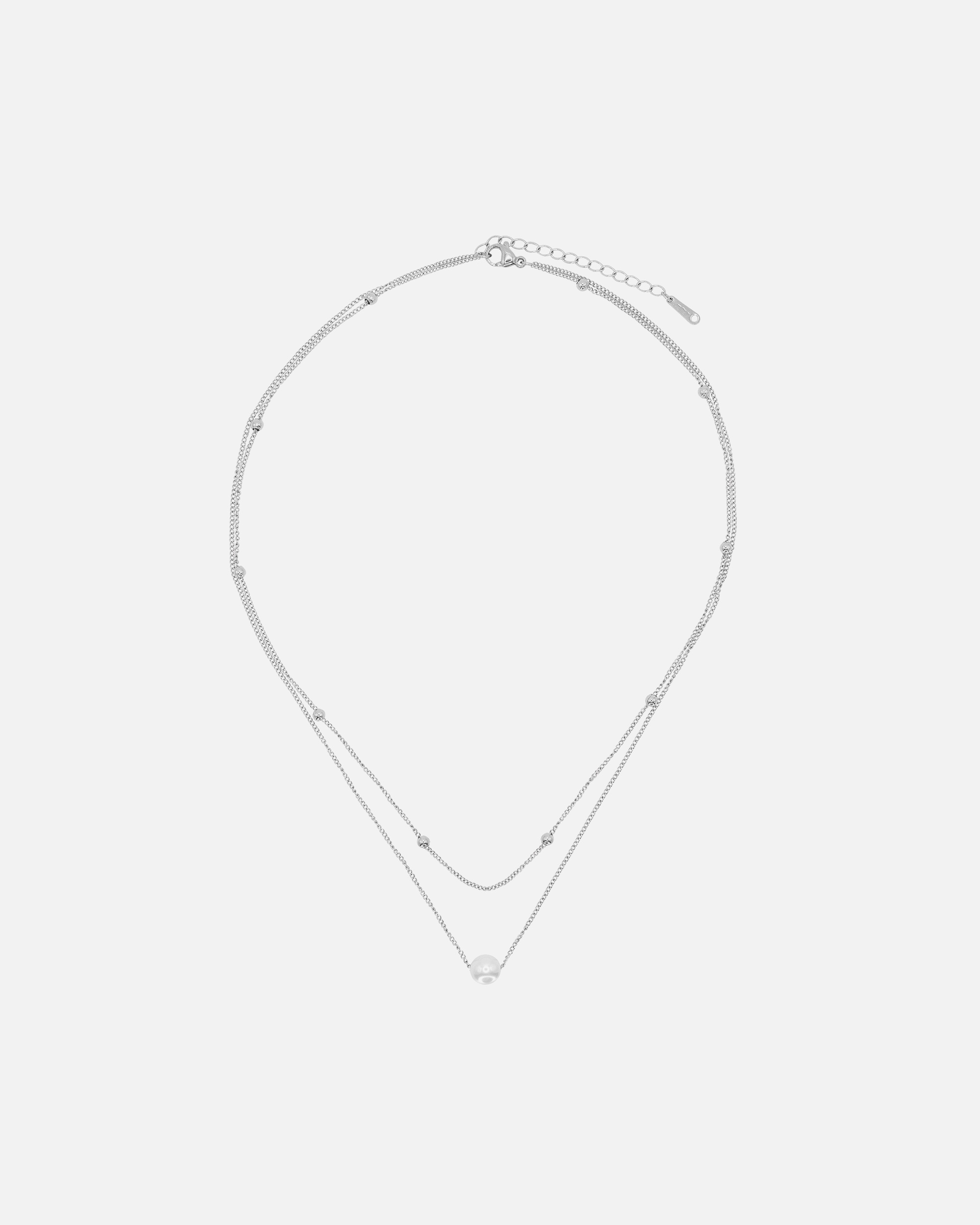 Collier Heideman Sanja, couleur argent poli