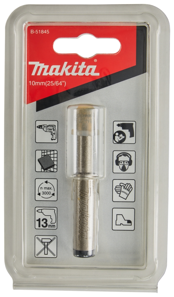 Makita Tillbehör B-51845 Diamantborr Torr 10 x 20mm