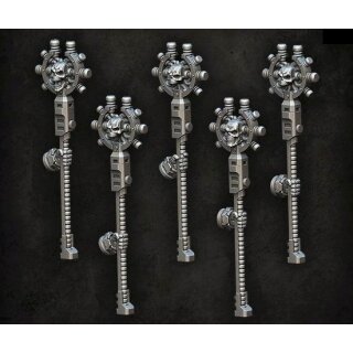 Psionic Staffs (left) (5)