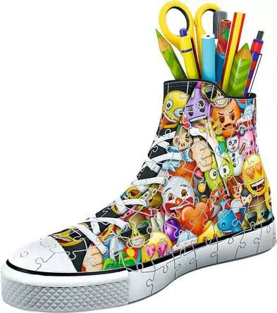 3D Puzzle Sneaker Emoji