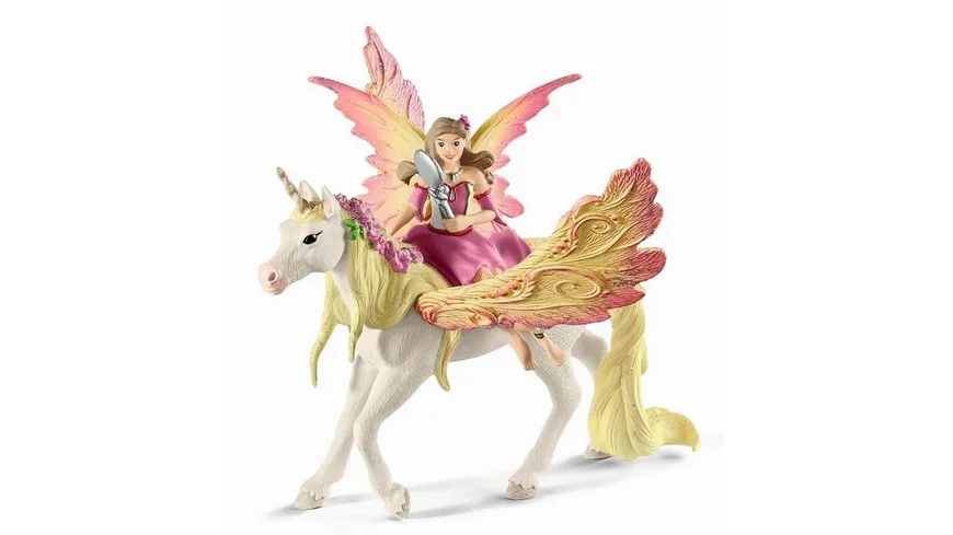 Schleich 70568 - bayala - Feya mit Pegasus-Einhorn