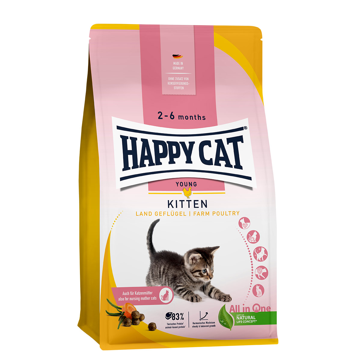 Happy Cat Young Kitten Land Geflügel günstig kaufen
