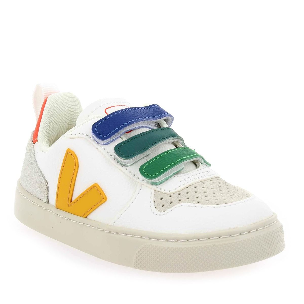 Veja  V-10 VELCRO - Multi Blanc
