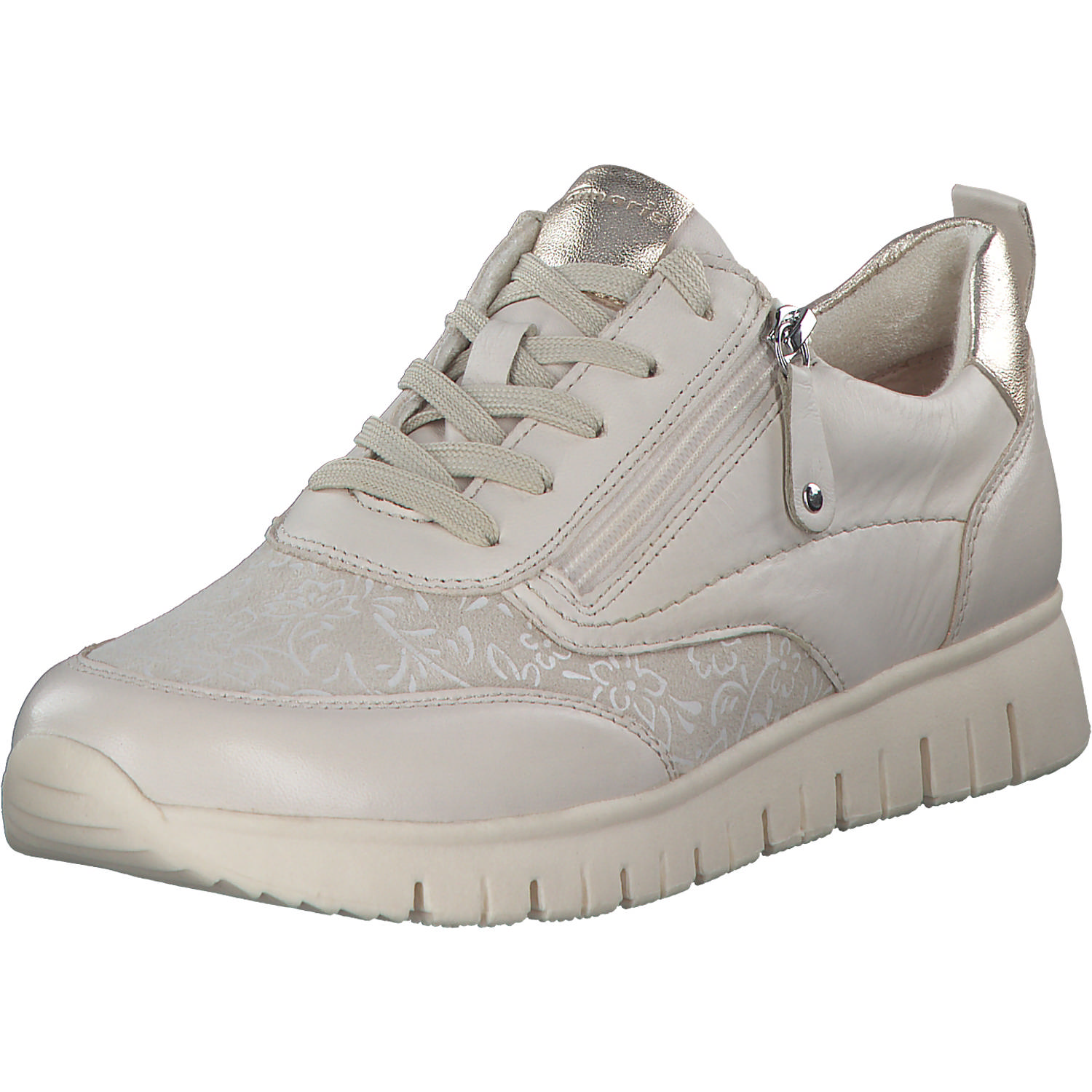 Jana Shoes 83705, Schnürschuhe, Damen, ivory