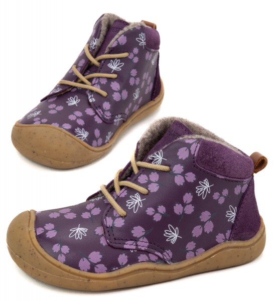 bLifestyle ~ babyPangolin MidCut Schnürer Warm ~ Winterpflaume