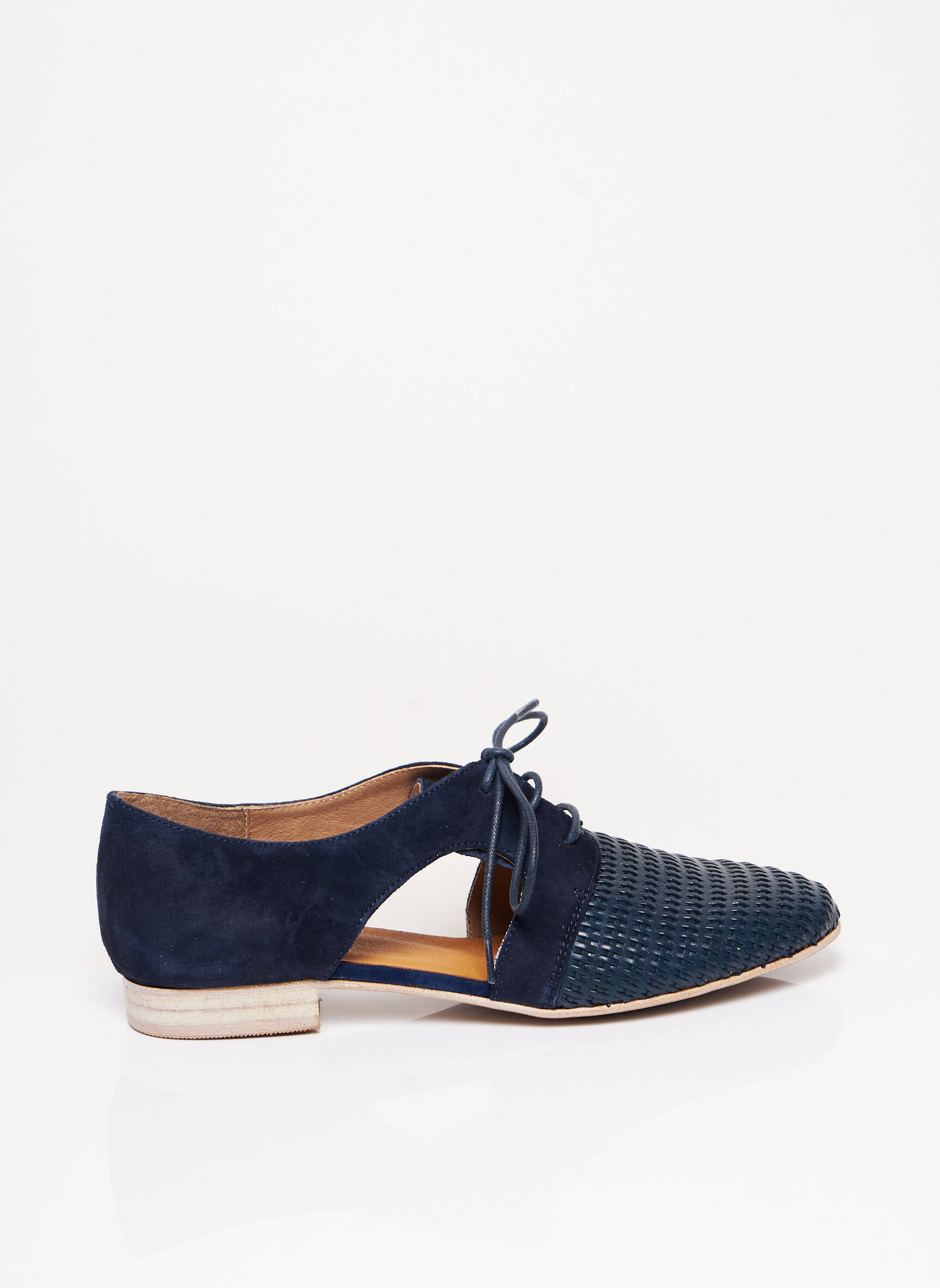 Emilie Karston Derby Femme couleur bleu