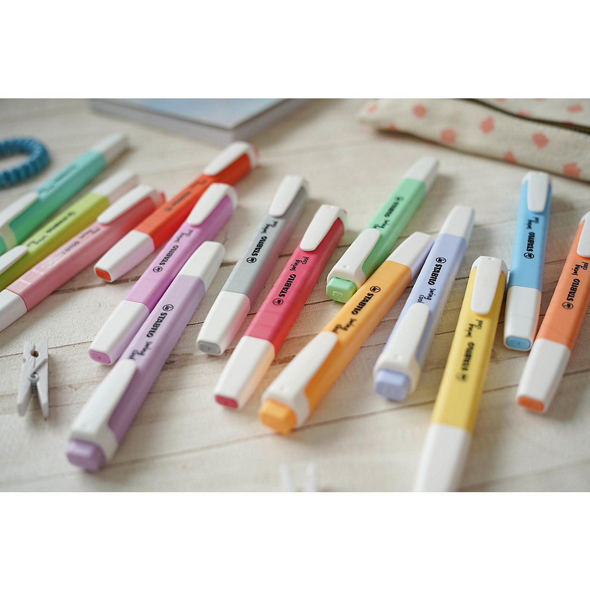 Textmarker swing cool Pastel, 8 Farben