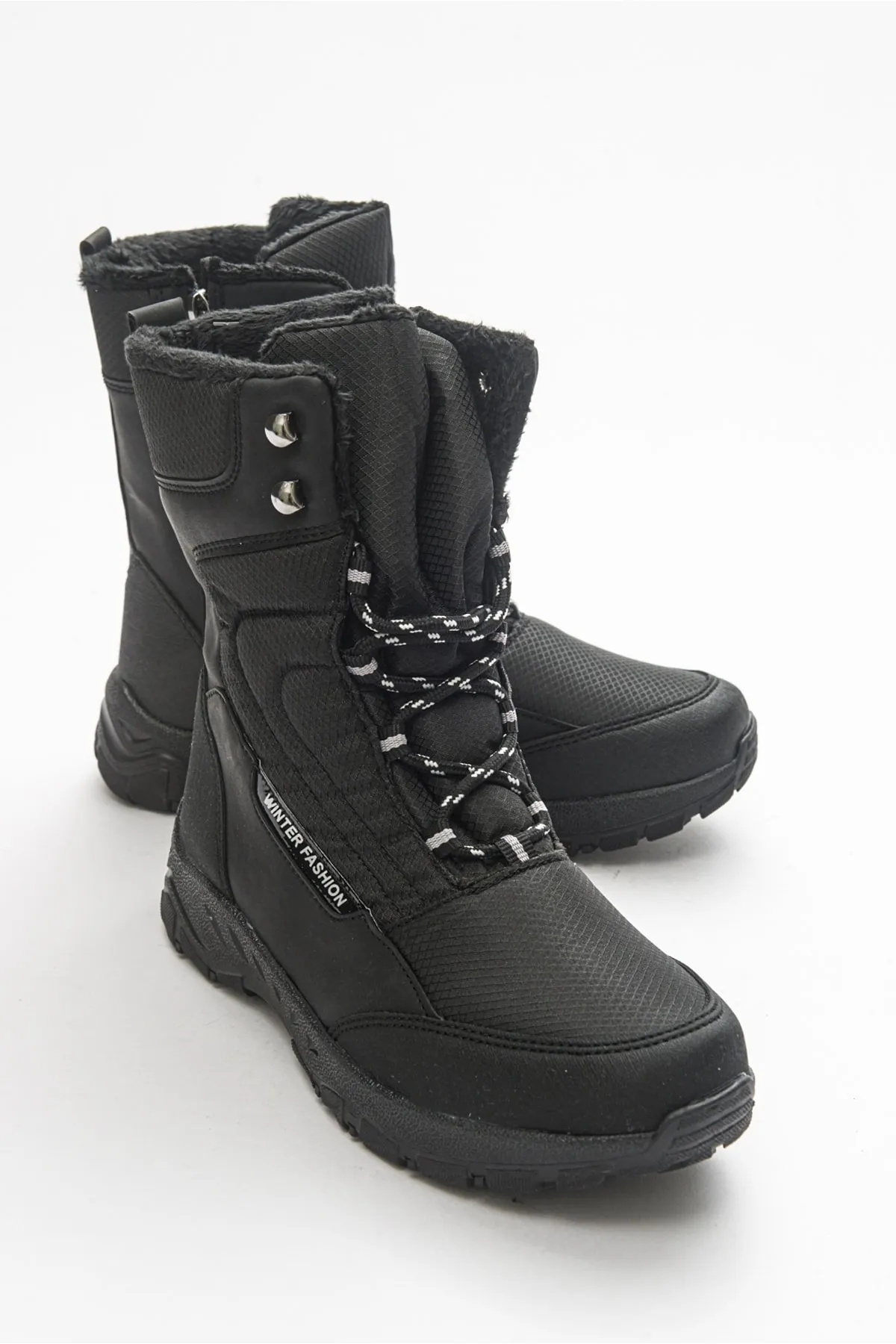 Luvi  Thor Schwarze Damen-Schneestiefel