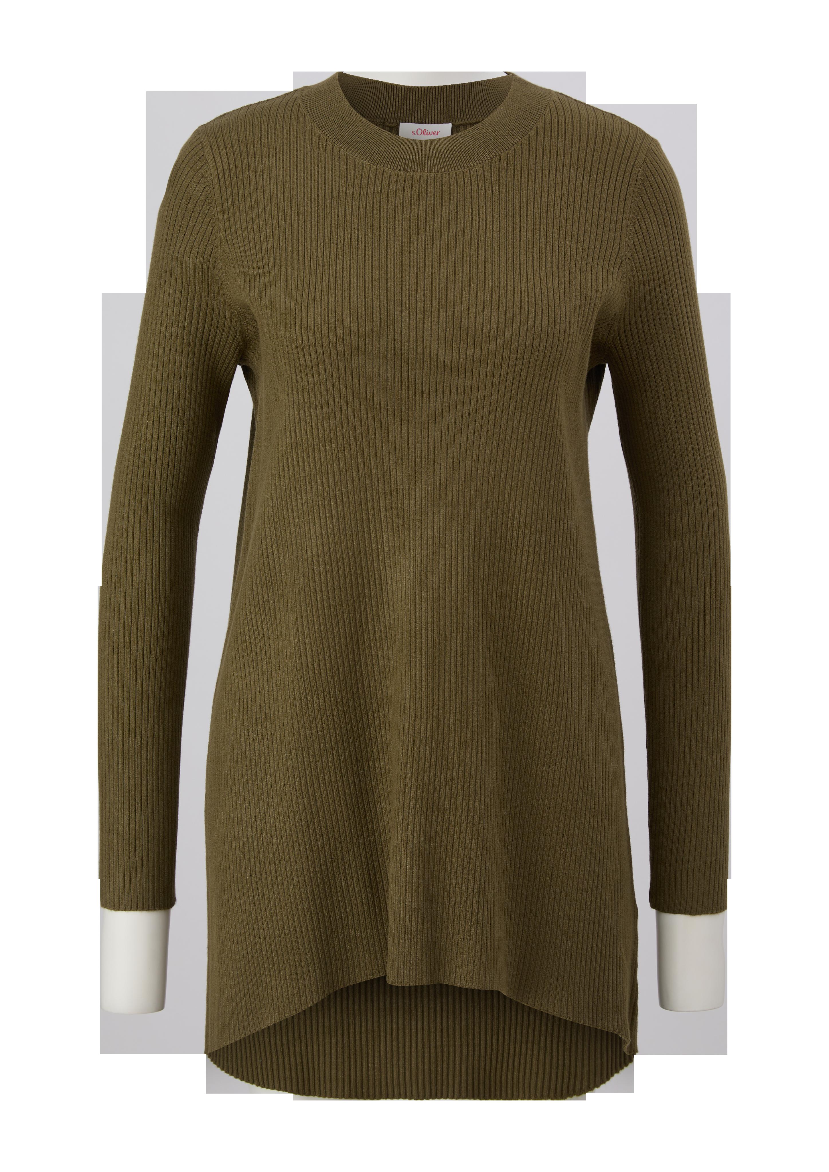 Longpulli aus Viskosemix  2127037-77W9