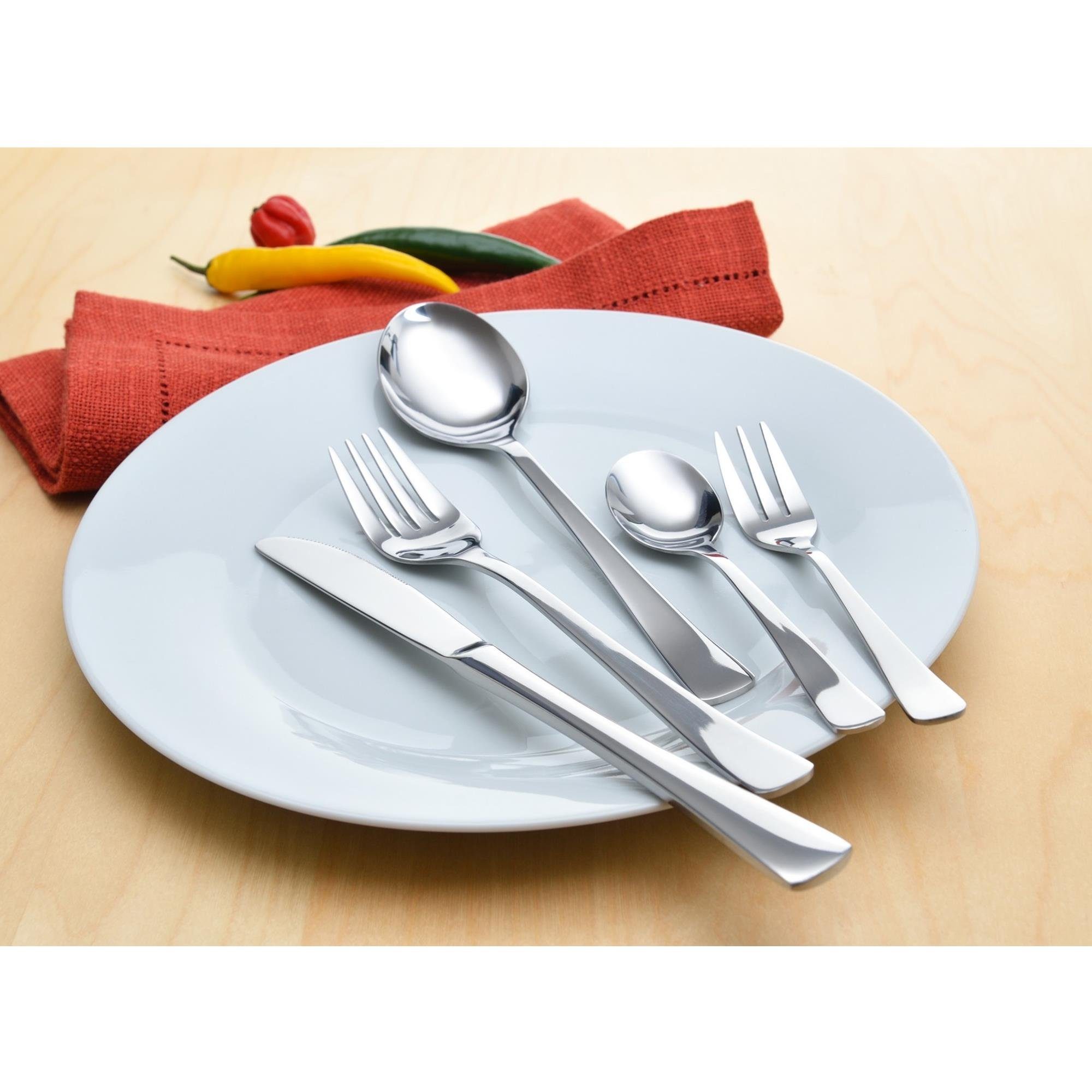 GRÄWE Kaffeelöffel GRÄWE Kaffeelöffel 6 Stück, Edelstahl, Serie Würzburg