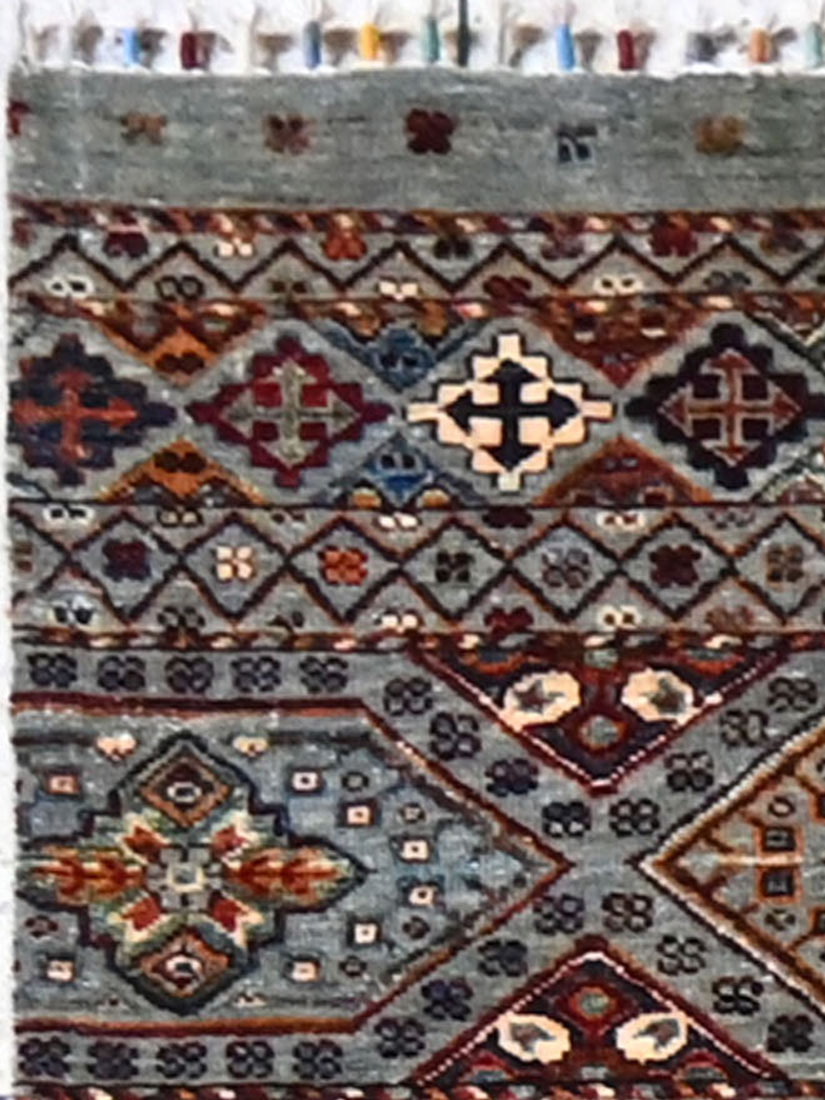 Chobi Schal ca. 155 x 204 cm, Unikat / Einzelstück