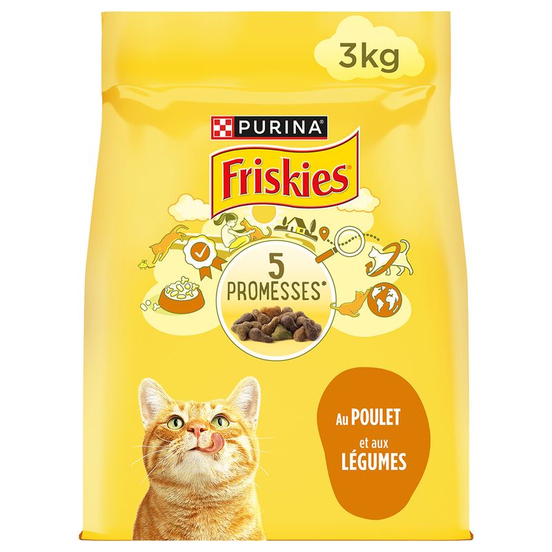 PURINA Friskies Adult Katze mit Huhn und Gemüse