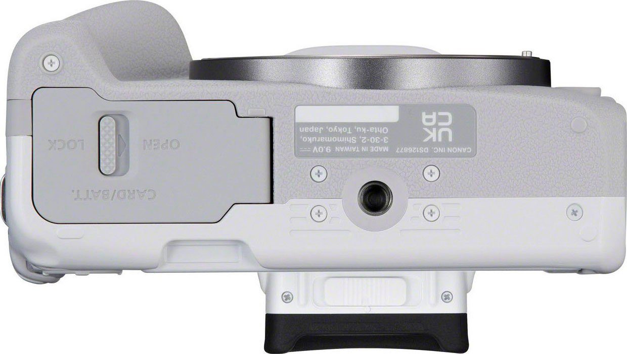 Canon EOS R50 + RF-S 18-45mm F4.5-6.3 IS STM Kit Systemkamera (RF-S 18-45mm F4.5-6.3 IS STM, 24,2 MP, Bluetooth, WLAN)