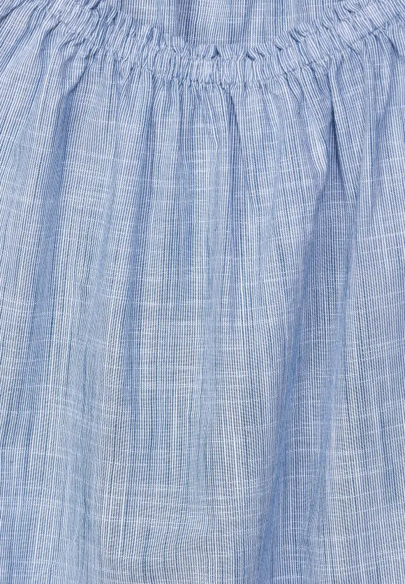 Street One Chambray Carmenbluse