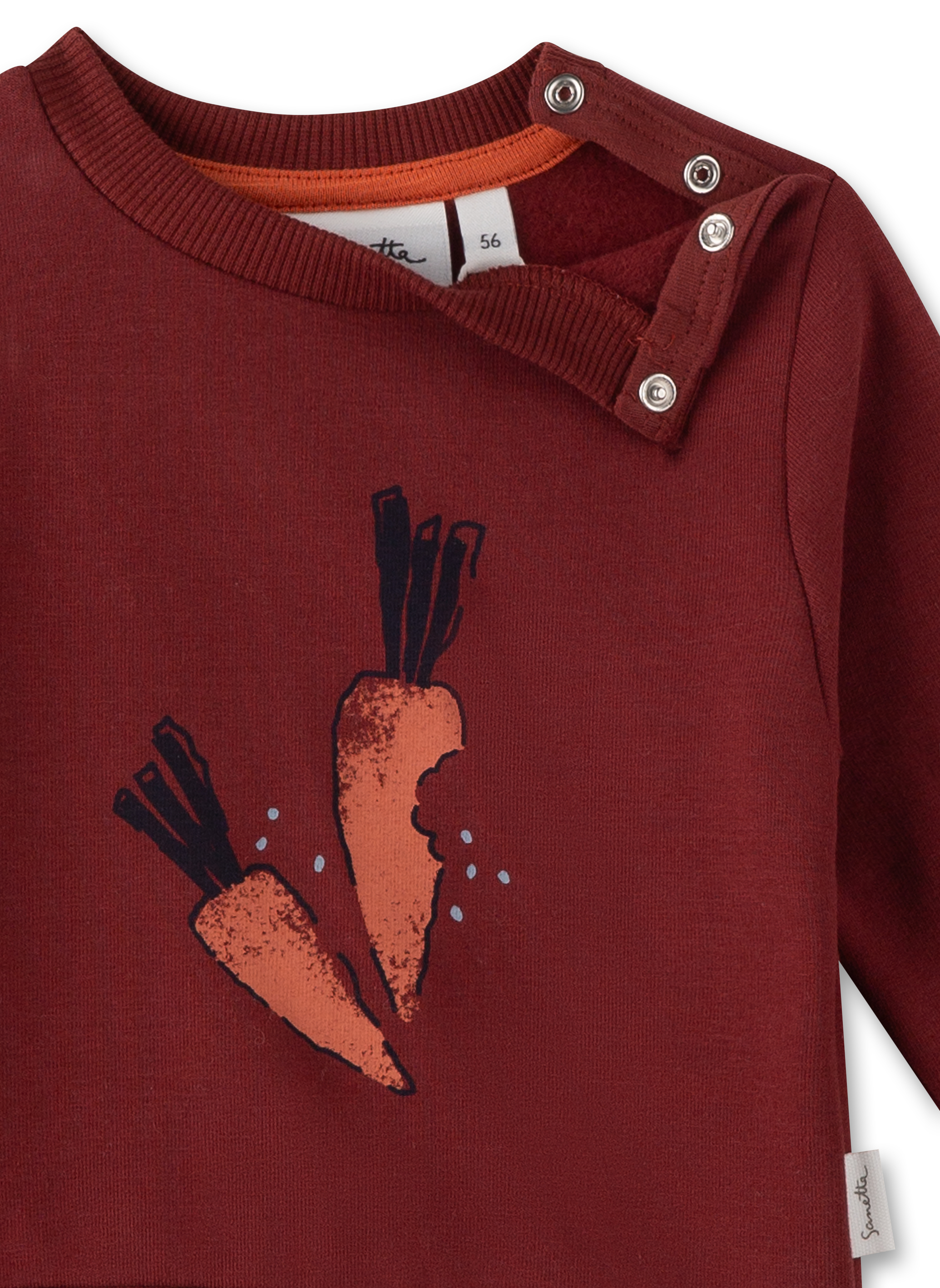 Jungen-Sweatshirt Rot
