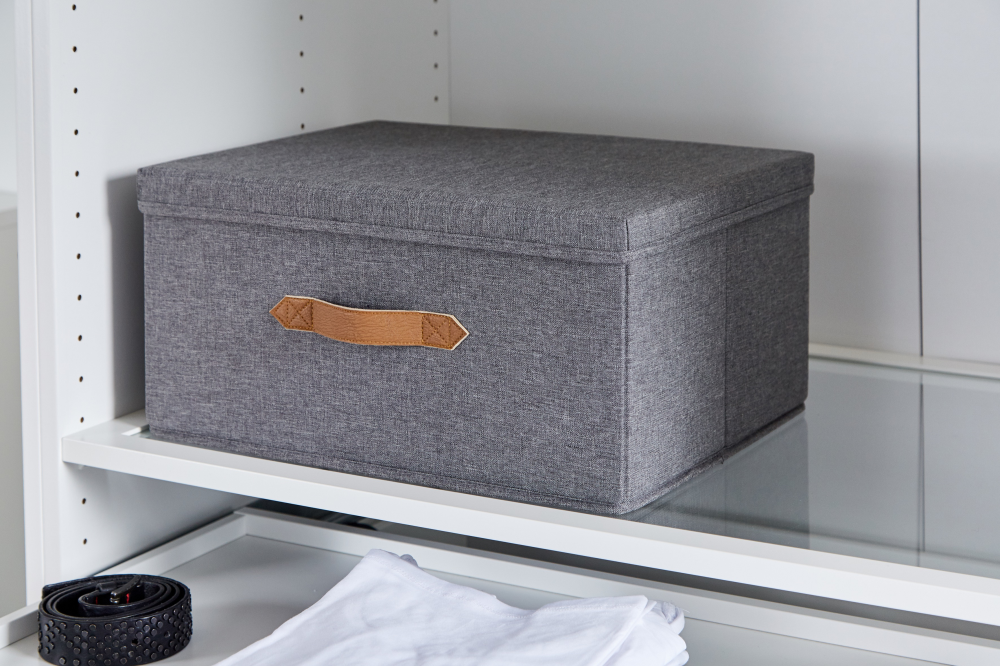 Ordnungsbox, Premium Grau meliert