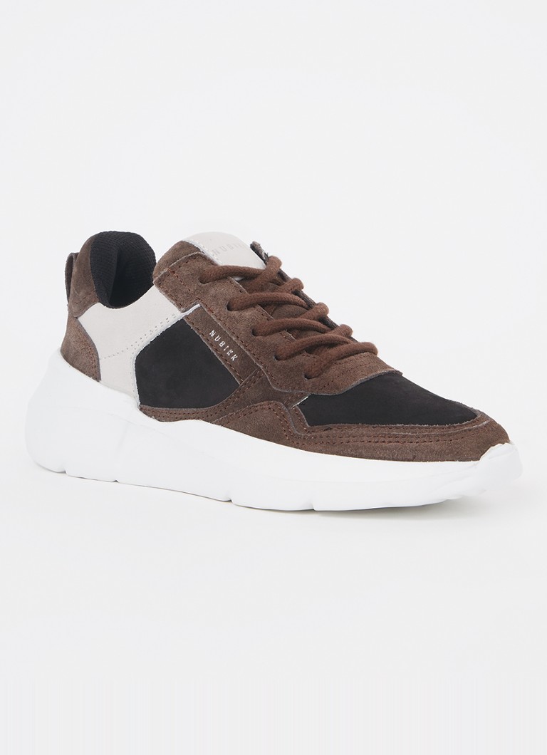 Nubikk Rocky Road Wave sneaker made of nubuck with suede details