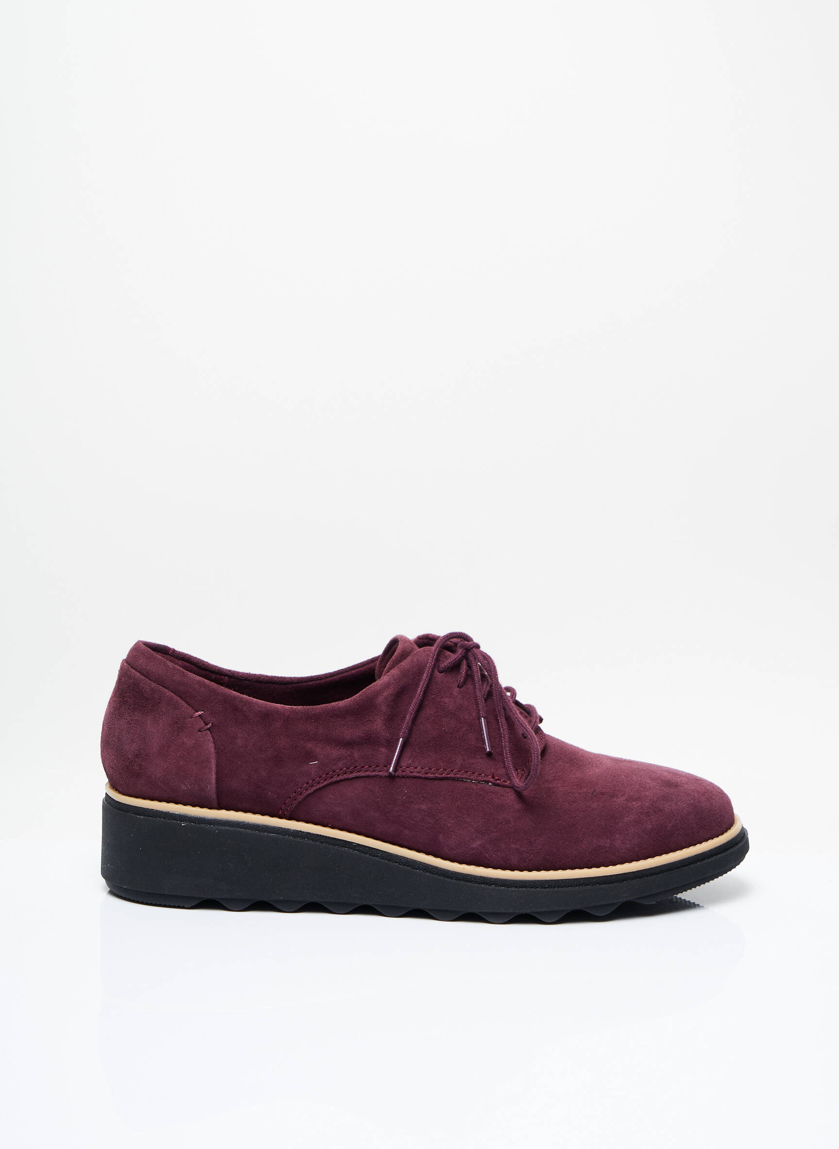 Clarks Derby Femme couleur violet